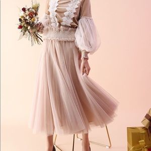 Chicwish Secret Garden Tulle Skirt